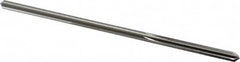 Made in USA - 0.172" High Speed Steel 6 Flute Chucking Reamer - USA Tool & Supply