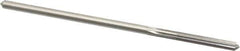 Made in USA - 0.1765" High Speed Steel 6 Flute Chucking Reamer - Straight Flute, 0.1645" Straight Shank, 1-1/8" Flute Length, 4-1/2" OAL - USA Tool & Supply