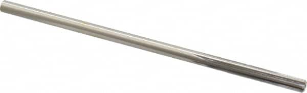 Made in USA - 0.183" High Speed Steel 6 Flute Chucking Reamer - USA Tool & Supply