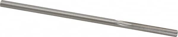 Made in USA - 0.184" High Speed Steel 6 Flute Chucking Reamer - USA Tool & Supply