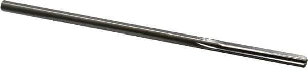 Made in USA - 0.192" High Speed Steel 6 Flute Chucking Reamer - Straight Flute, 0.186" Straight Shank, 1-1/4" Flute Length, 5" OAL - USA Tool & Supply