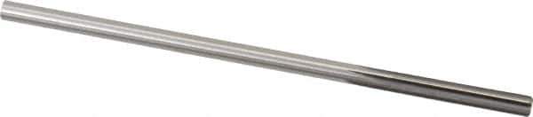 Made in USA - 0.194" High Speed Steel 6 Flute Chucking Reamer - Straight Flute, 0.186" Straight Shank, 1-1/4" Flute Length, 5" OAL - USA Tool & Supply