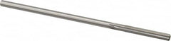 Made in USA - 0.197" High Speed Steel 6 Flute Chucking Reamer - USA Tool & Supply