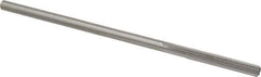 Made in USA - 0.1975" High Speed Steel 6 Flute Chucking Reamer - Straight Flute, 0.1895" Straight Shank, 1-1/4" Flute Length, 5" OAL - USA Tool & Supply