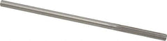 Made in USA - 0.2" High Speed Steel 6 Flute Chucking Reamer - Straight Flute, 0.1895" Straight Shank, 1-1/4" Flute Length, 5" OAL - USA Tool & Supply