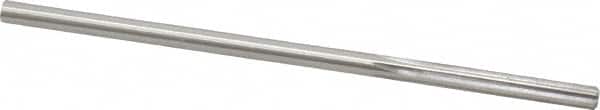 Made in USA - 0.206" High Speed Steel 6 Flute Chucking Reamer - USA Tool & Supply
