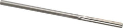 Made in USA - 0.207" High Speed Steel 6 Flute Chucking Reamer - Straight Flute, 0.2016" Straight Shank, 1-1/4" Flute Length, 5" OAL - USA Tool & Supply