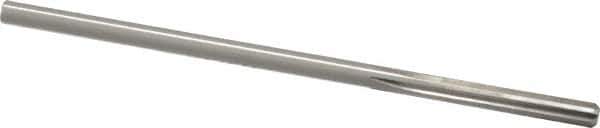 Made in USA - 0.2115" High Speed Steel 6 Flute Chucking Reamer - Straight Flute, 0.2016" Straight Shank, 1-1/4" Flute Length, 5" OAL - USA Tool & Supply
