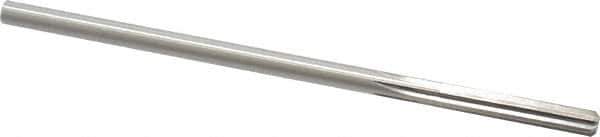 Made in USA - 0.2135" High Speed Steel 6 Flute Chucking Reamer - Straight Flute, 0.2075" Straight Shank, 1-1/4" Flute Length, 5" OAL - USA Tool & Supply