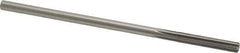 Made in USA - 0.215" High Speed Steel 6 Flute Chucking Reamer - Straight Flute, 0.2075" Straight Shank, 1-1/4" Flute Length, 5" OAL - USA Tool & Supply