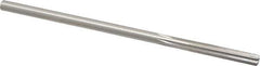 Made in USA - 7/32" High Speed Steel 6 Flute Chucking Reamer - Straight Flute, 0.2075" Straight Shank, 1-1/4" Flute Length, 5" OAL - USA Tool & Supply