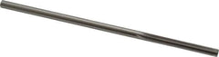 Made in USA - 7/32" High Speed Steel 6 Flute Chucking Reamer - Straight Flute, 0.2075" Straight Shank, 1-1/4" Flute Length, 5" OAL - USA Tool & Supply