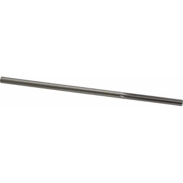 Made in USA - 0.22" High Speed Steel 6 Flute Chucking Reamer - USA Tool & Supply