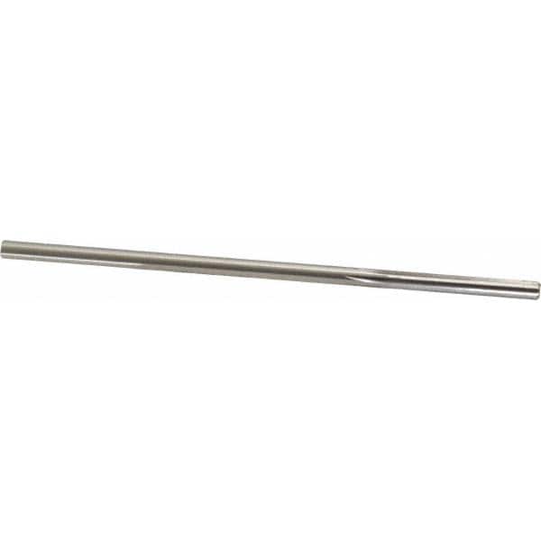 Made in USA - 0.2205" High Speed Steel 6 Flute Chucking Reamer - USA Tool & Supply