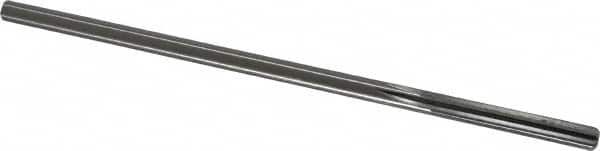 Made in USA - 0.222" High Speed Steel 6 Flute Chucking Reamer - USA Tool & Supply