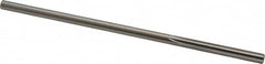Made in USA - 0.2225" High Speed Steel 6 Flute Chucking Reamer - USA Tool & Supply