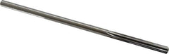 Made in USA - 0.2305" High Speed Steel 6 Flute Chucking Reamer - Straight Flute, 0.2173" Straight Shank, 1-1/2" Flute Length, 6" OAL - USA Tool & Supply