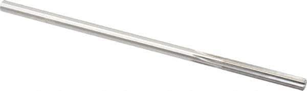 Made in USA - 0.2335" High Speed Steel 6 Flute Chucking Reamer - Straight Flute, 0.2173" Straight Shank, 1-1/2" Flute Length, 6" OAL - USA Tool & Supply