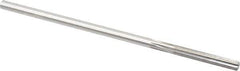 Made in USA - 0.2335" High Speed Steel 6 Flute Chucking Reamer - Straight Flute, 0.2173" Straight Shank, 1-1/2" Flute Length, 6" OAL - USA Tool & Supply