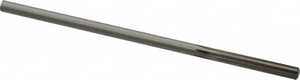 Made in USA - 0.237" High Speed Steel 6 Flute Chucking Reamer - USA Tool & Supply