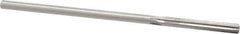 Made in USA - 0.2385" High Speed Steel 6 Flute Chucking Reamer - Straight Flute, 0.2329" Straight Shank, 1-1/2" Flute Length, 6" OAL - USA Tool & Supply