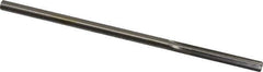 Made in USA - 0.2445" High Speed Steel 6 Flute Chucking Reamer - Straight Flute, 0.2329" Straight Shank, 1-1/2" Flute Length, 6" OAL - USA Tool & Supply