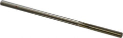 Made in USA - 0.258" High Speed Steel 6 Flute Chucking Reamer - Straight Flute, 1/4" Straight Shank, 1-1/2" Flute Length, 6" OAL - USA Tool & Supply