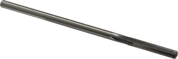 Made in USA - 0.2675" High Speed Steel 6 Flute Chucking Reamer - Straight Flute, 1/4" Straight Shank, 1-1/2" Flute Length, 6" OAL - USA Tool & Supply