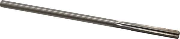 Made in USA - 0.2695" High Speed Steel 6 Flute Chucking Reamer - Straight Flute, 1/4" Straight Shank, 1-1/2" Flute Length, 6" OAL - USA Tool & Supply
