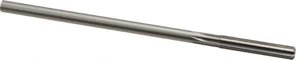 Made in USA - 0.271" High Speed Steel 6 Flute Chucking Reamer - Straight Flute, 1/4" Straight Shank, 1-1/2" Flute Length, 6" OAL - USA Tool & Supply