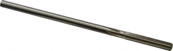 Made in USA - 0.2735" High Speed Steel 6 Flute Chucking Reamer - Straight Flute, 1/4" Straight Shank, 1-1/2" Flute Length, 6" OAL - USA Tool & Supply