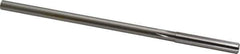 Made in USA - 0.275" High Speed Steel 6 Flute Chucking Reamer - Straight Flute, 1/4" Straight Shank, 1-1/2" Flute Length, 6" OAL - USA Tool & Supply