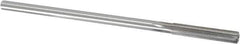 Made in USA - 0.2775" High Speed Steel 6 Flute Chucking Reamer - Straight Flute, 1/4" Straight Shank, 1-1/2" Flute Length, 6" OAL - USA Tool & Supply