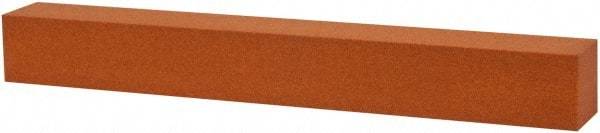 Norton - 6" Long x 3/4" Wide x 3/4" Thick, Aluminum Oxide Sharpening Stone - Square, Fine Grade - USA Tool & Supply
