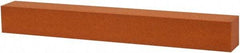 Norton - 6" Long x 3/4" Wide x 3/4" Thick, Aluminum Oxide Sharpening Stone - Square, Fine Grade - USA Tool & Supply