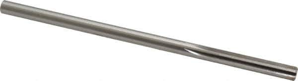 Made in USA - 0.287" High Speed Steel 6 Flute Chucking Reamer - Straight Flute, 1/4" Straight Shank, 1-1/2" Flute Length, 6" OAL - USA Tool & Supply
