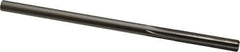 Made in USA - 0.294" High Speed Steel 6 Flute Chucking Reamer - Straight Flute, 0.2792" Straight Shank, 1-1/2" Flute Length, 6" OAL - USA Tool & Supply