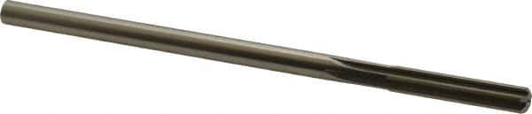 Made in USA - 0.2965" High Speed Steel 6 Flute Chucking Reamer - Straight Flute, 0.2792" Straight Shank, 1-1/2" Flute Length, 6" OAL - USA Tool & Supply