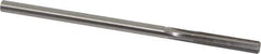 Made in USA - 19/64" High Speed Steel 6 Flute Chucking Reamer - Straight Flute, 0.2792" Straight Shank, 1-1/2" Flute Length, 6" OAL - USA Tool & Supply