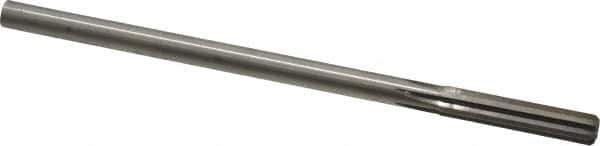 Made in USA - 0.3015" High Speed Steel 6 Flute Chucking Reamer - Straight Flute, 0.2792" Straight Shank, 1-1/2" Flute Length, 6" OAL - USA Tool & Supply