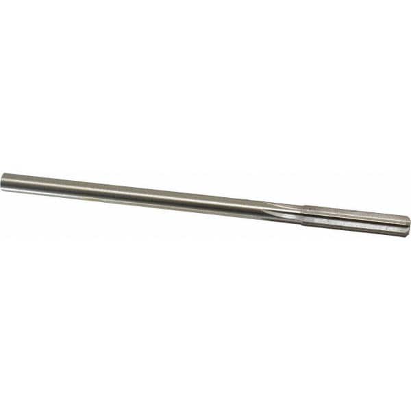 Made in USA - 0.317" High Speed Steel 6 Flute Chucking Reamer - USA Tool & Supply