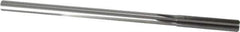 Made in USA - 0.318" High Speed Steel 6 Flute Chucking Reamer - Straight Flute, 0.2792" Straight Shank, 1-1/2" Flute Length, 6" OAL - USA Tool & Supply