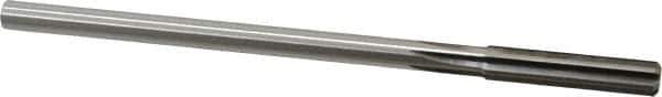 Made in USA - 0.32" High Speed Steel 6 Flute Chucking Reamer - Straight Flute, 0.2792" Straight Shank, 1-1/2" Flute Length, 6" OAL - USA Tool & Supply