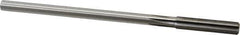 Made in USA - 0.32" High Speed Steel 6 Flute Chucking Reamer - Straight Flute, 0.2792" Straight Shank, 1-1/2" Flute Length, 6" OAL - USA Tool & Supply