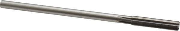 Made in USA - 0.322" High Speed Steel 6 Flute Chucking Reamer - Straight Flute, 0.2792" Straight Shank, 1-1/2" Flute Length, 6" OAL - USA Tool & Supply