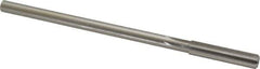 Made in USA - 0.331" High Speed Steel 6 Flute Chucking Reamer - Straight Flute, 0.2792" Straight Shank, 1-1/2" Flute Length, 6" OAL - USA Tool & Supply