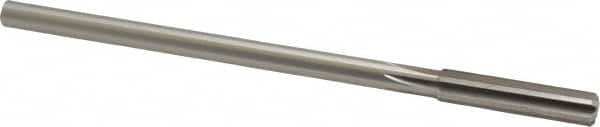 Made in USA - 0.334" High Speed Steel 6 Flute Chucking Reamer - USA Tool & Supply
