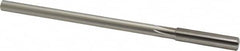 Made in USA - 0.334" High Speed Steel 6 Flute Chucking Reamer - USA Tool & Supply