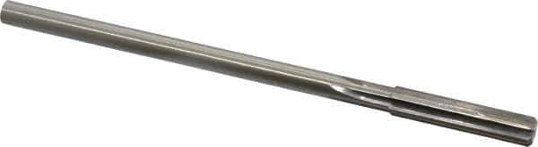 Made in USA - 0.336" High Speed Steel 6 Flute Chucking Reamer - Straight Flute, 0.2792" Straight Shank, 1-1/2" Flute Length, 6" OAL - USA Tool & Supply