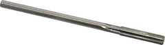 Made in USA - 0.336" High Speed Steel 6 Flute Chucking Reamer - Straight Flute, 0.2792" Straight Shank, 1-1/2" Flute Length, 6" OAL - USA Tool & Supply